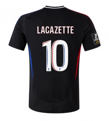 Olympique Lyonnais Alexandre Lacazette #10 Replika Udebanetrøje 2024-25 Kortærmet